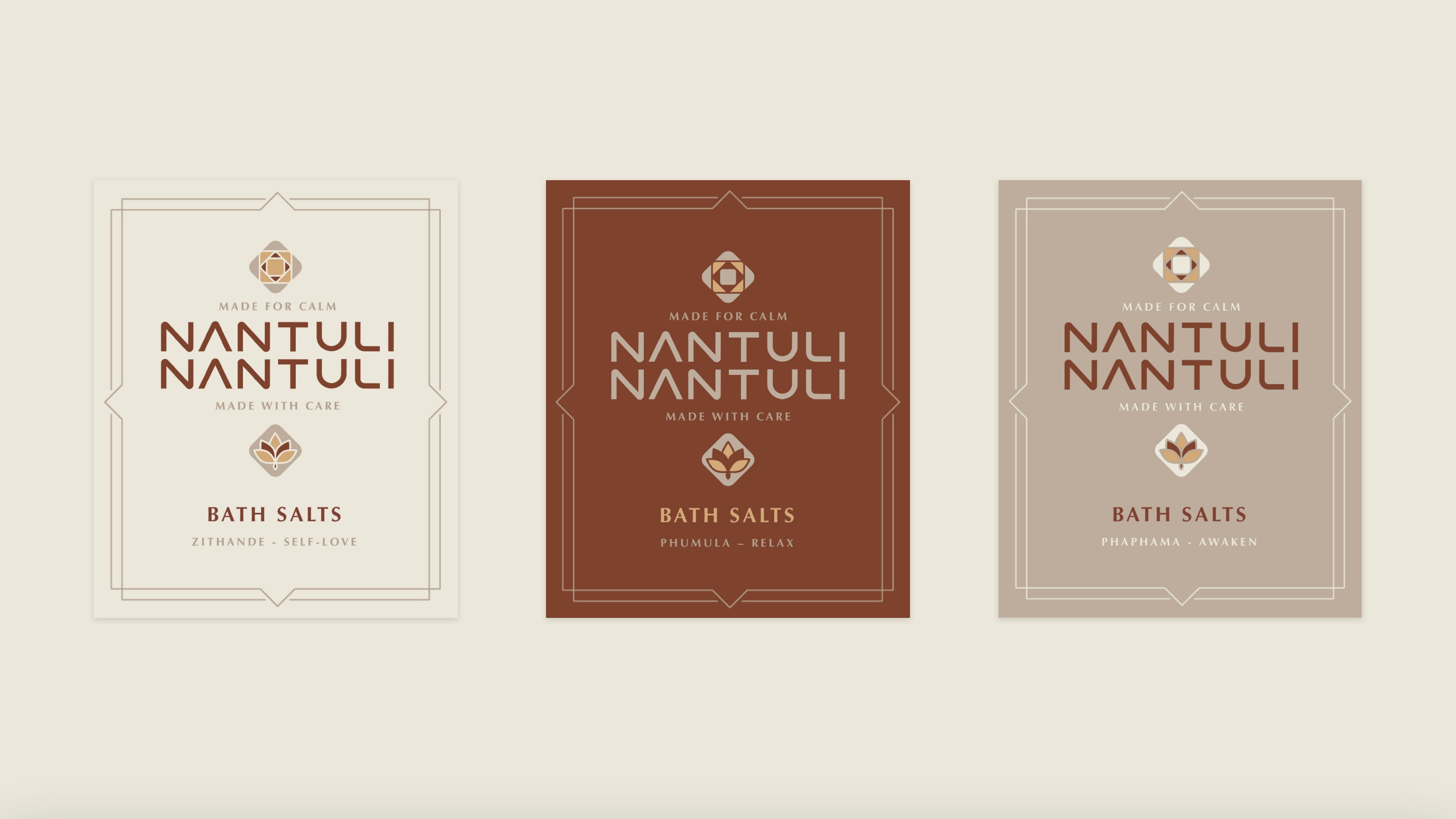 Packaging, the three blends